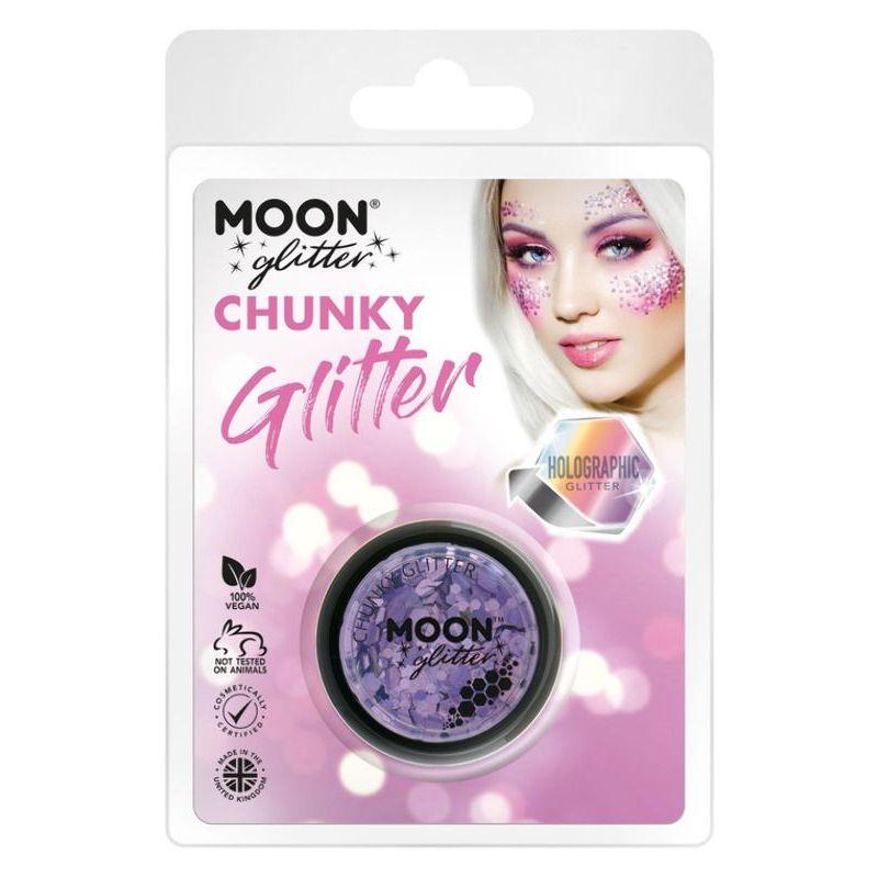 Moon Glitter HolograpHic Chunky Glitter Purple Smiffys Moon Creations 21511