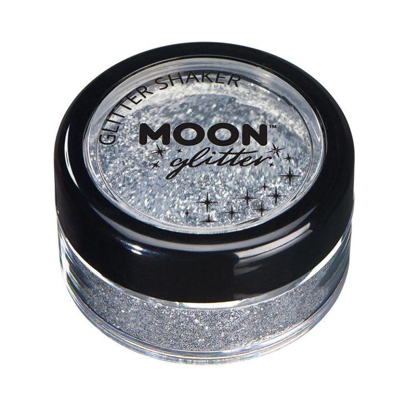 Moon Glitter Classic Fine Glitter Shakers Silver Smiffys Moon Creations 21791