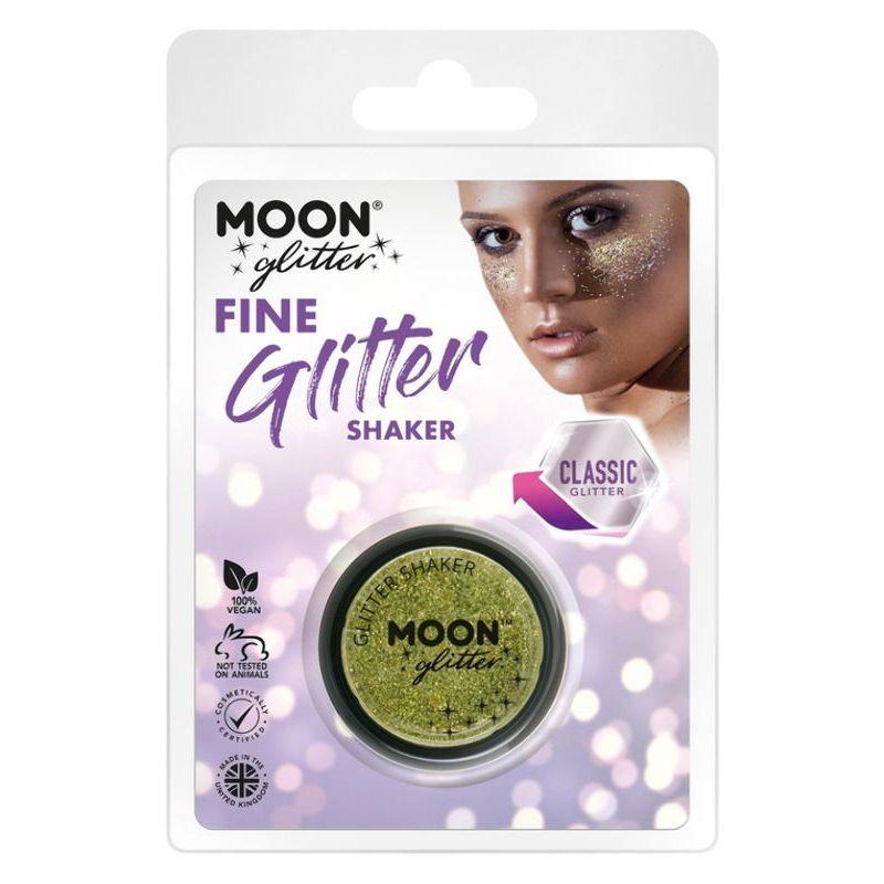 Moon Glitter Classic Fine Glitter Shakers Gold Smiffys Moon Creations 20851