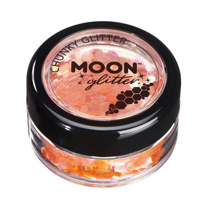 Moon Glitter Iridescent Chunky Glitter Orange Smiffys Moon Creations 21280