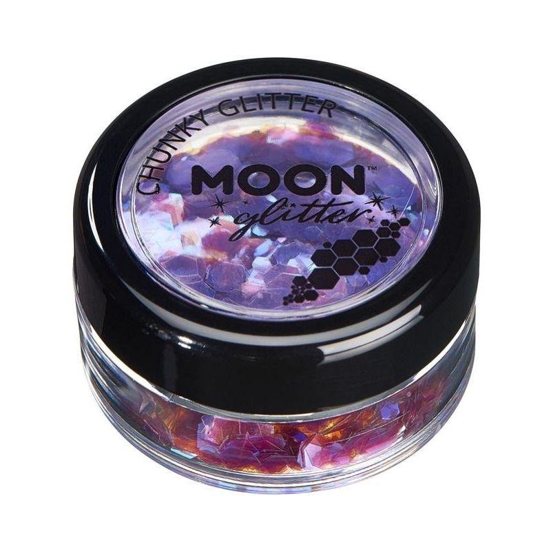 Moon Glitter Iridescent Chunky Glitter Purple Smiffys Moon Creations 21516