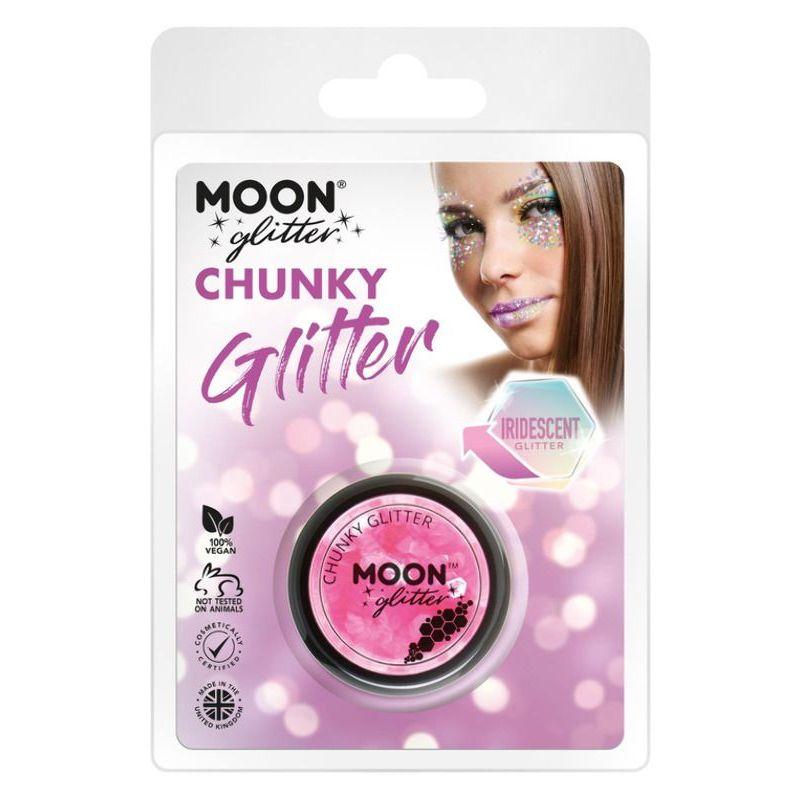 Moon Glitter Iridescent Chunky Glitter Pink Smiffys Moon Creations 21403