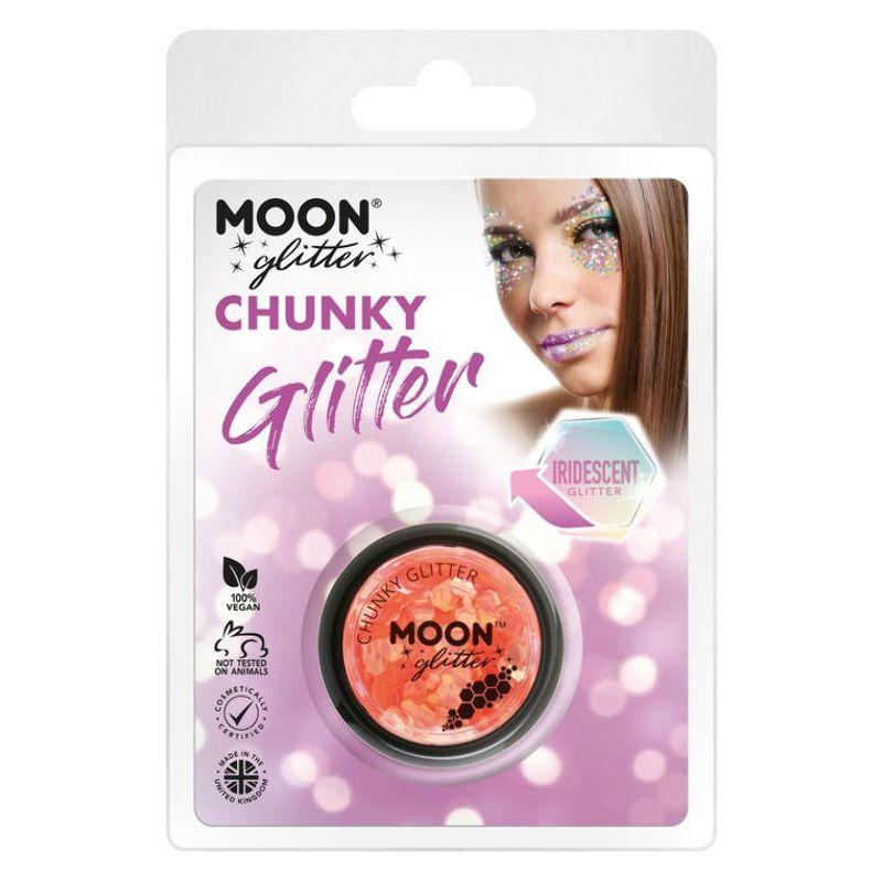 Moon Glitter Iridescent Chunky Glitter Orange Smiffys Moon Creations 21285