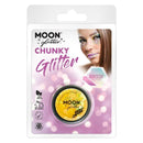 Moon Glitter Iridescent Chunky Glitter Yellow Smiffys Moon Creations 22011