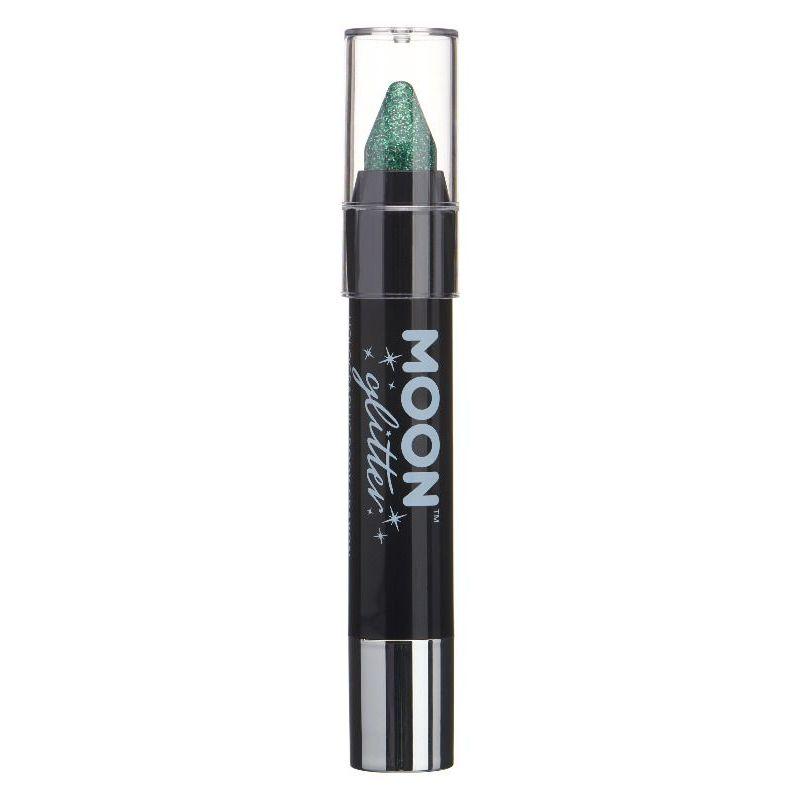 Moon Glitter Holographic Body Crayons Green Smiffys Moon Creations 20941