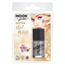 Moon Glitter Holographic Nail Polish Silver Smiffys Moon Creations 21800