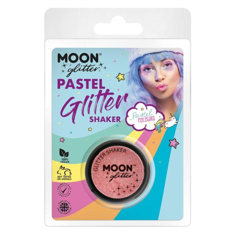 Moon Glitter Pastel Glitter Shakers Coral Smiffys Halloween Child Fancy Dress 20815