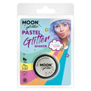 Moon Glitter Pastel Glitter Shakers White Smiffys Cosmetics and Disguises 21938