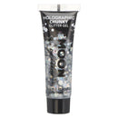 Moon Glitter Holographic Chunky Glitter Gel Silve Smiffys Moon Creations 21794