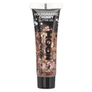 Moon Glitter Holographic Chunky Glitter Gel Rose Smiffys Moon Creations 21724