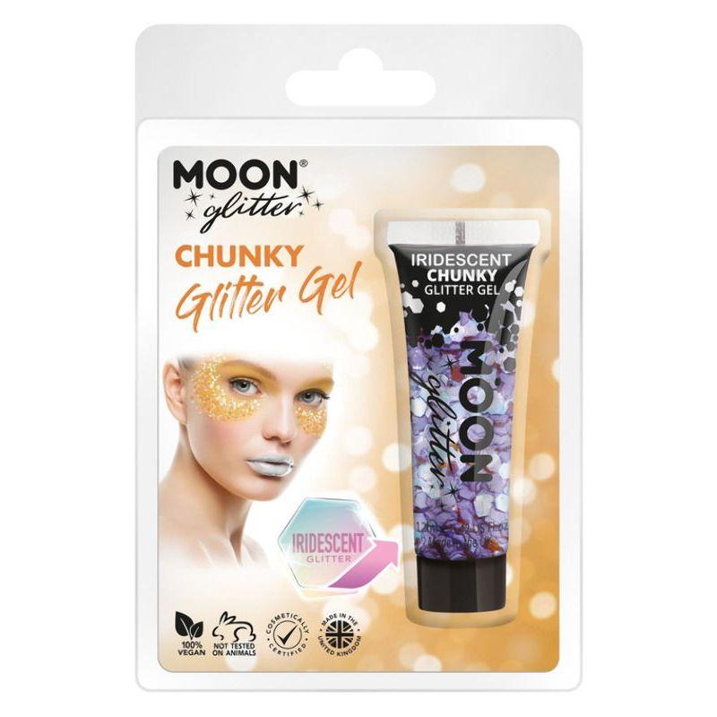 Moon Glitter Iridescent Chunky Glitter Gel Purp Smiffys Moon Creations 21526