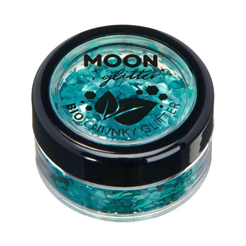 Moon Glitter Bio Chunky Glitter Turquoise Smiffys Moon Creations 21860