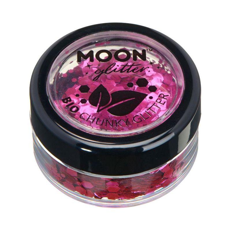 Moon Glitter Bio Chunky Glitter Pink Smiffys Moon Creations 21397