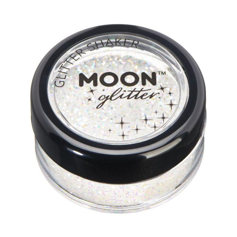 Moon Glitter Iridescent Glitter Shakers White Smiffys Fever Fancy Dress 21940