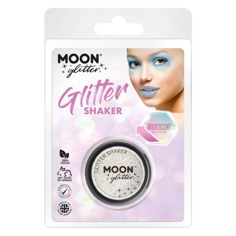 Moon Glitter Iridescent Glitter Shakers White Smiffys Fever Fancy Dress 21942