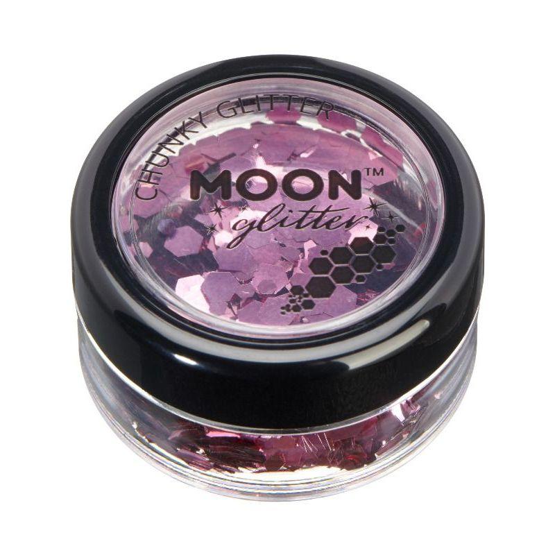 Moon Glitter Classic Chunky Glitter Pink Smiffys Moon Creations 21401