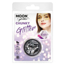 Moon Glitter Classic Chunky Glitter Silver Smiffys Moon Creations 21803