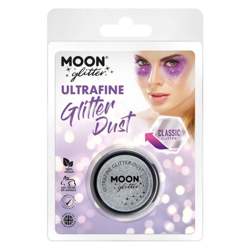 Moon Glitter Classic Ultrafine Glitter Dust Silve Smiffys Moon Creations 21805