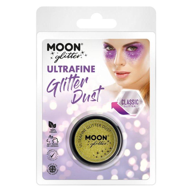 Moon Glitter Classic Ultrafine Glitter Dust Gold Smiffys Moon Creations 20866