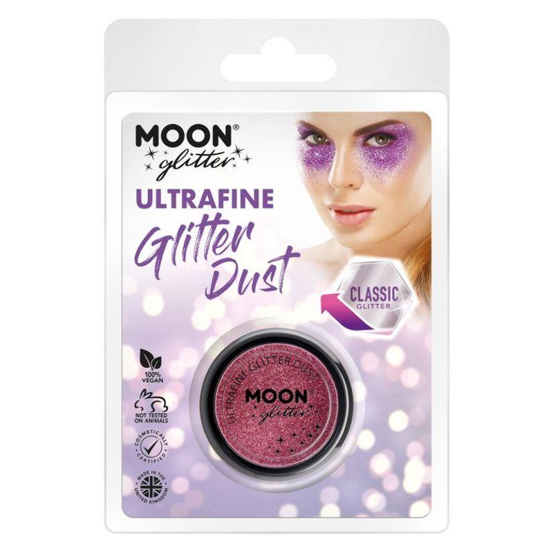 Moon Glitter Classic Ultrafine Glitter Dust Pink Smiffys Moon Creations 21404