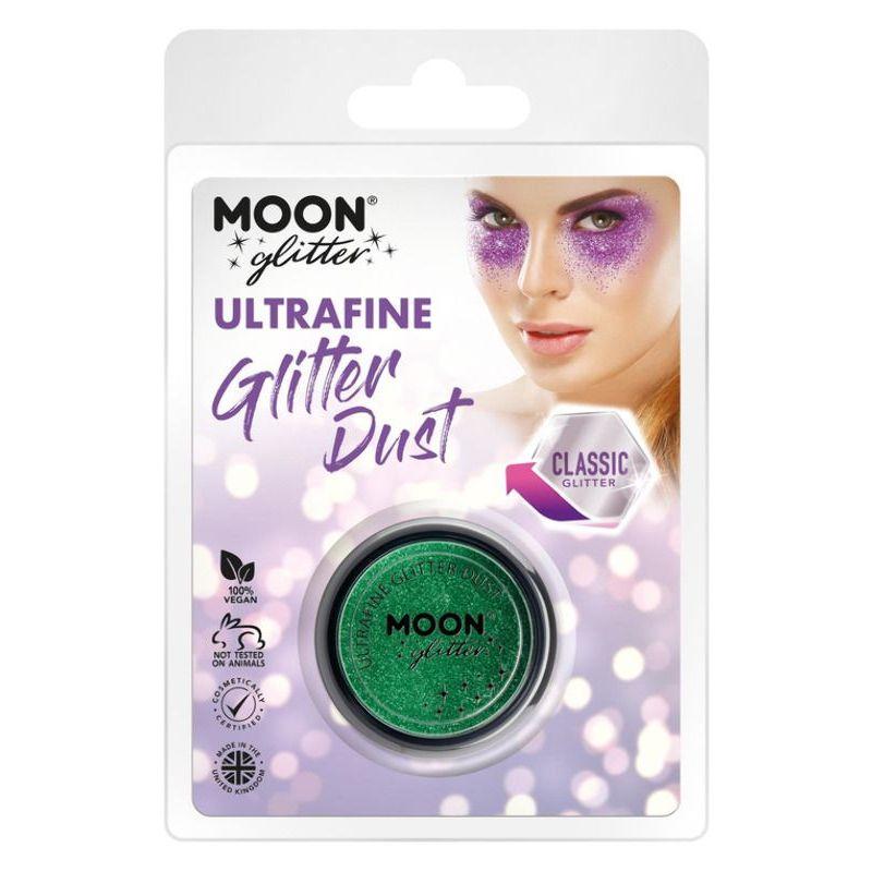 Moon Glitter Classic Ultrafine Glitter Dust Green Smiffys Moon Creations 20960