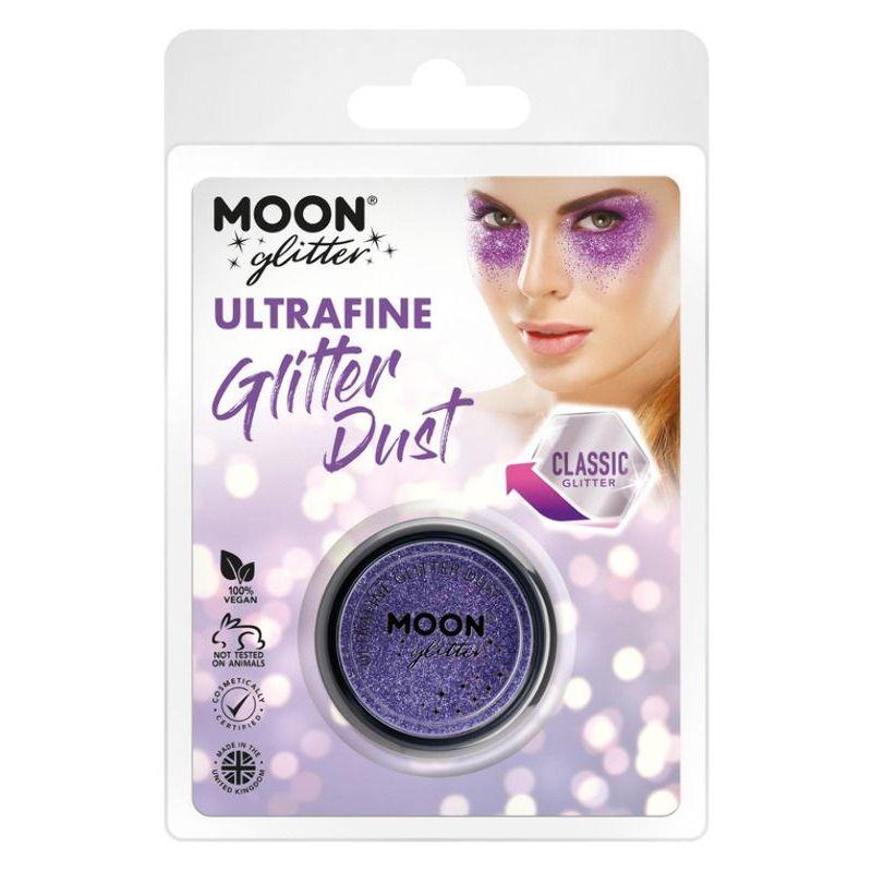 Moon Glitter Classic Ultrafine Glitter Dust Lilac Smiffys Moon Creations 21146