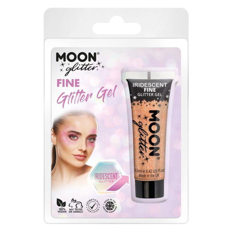 Moon Glitter Iridescent Glitter Gel Orange Smiffys Moon Creations 21289