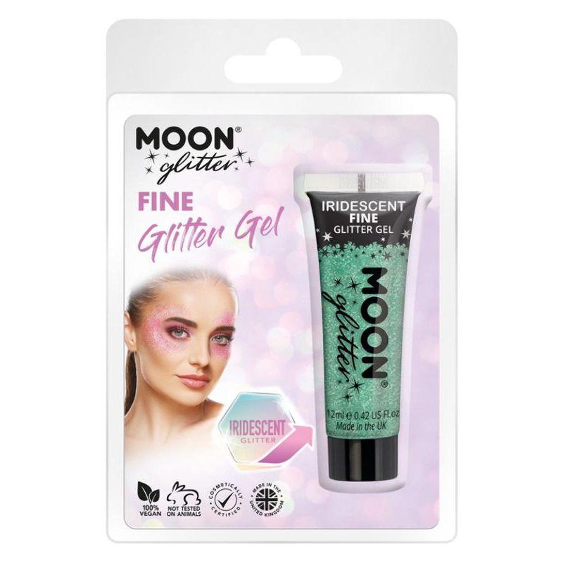 Moon Glitter Iridescent Glitter Gel Green Smiffys Moon Creations 20963