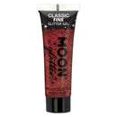 Moon Glitter Classic Fine Glitter Gel Red Smiffys Moon Creations 21641
