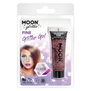 Moon Glitter Classic Fine Glitter Gel Pink Smiffys Moon Creations 21410
