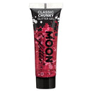 Moon Glitter Classic Chunky Glitter Gel Red Smiffys Moon Creations 21642