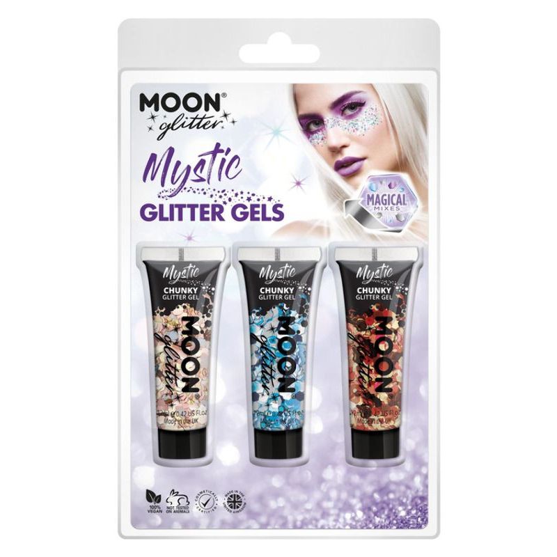 Moon Glitter Mystic Chunky Glitter Gel Mixed Colo Smiffys Moon Creations 20136