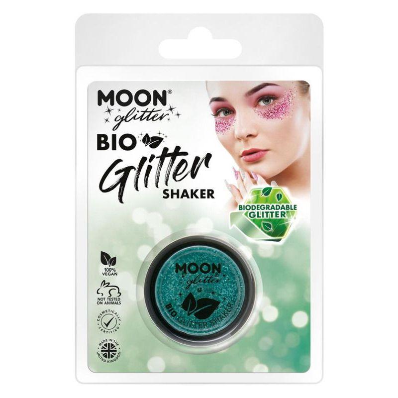 Moon Glitter Bio Glitter Shakers Blue Smiffys Fever Fancy Dress 20652