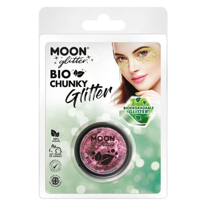 Moon Glitter Bio Chunky Glitter Pink Smiffys Halloween Fancy Dress Accessor 21417