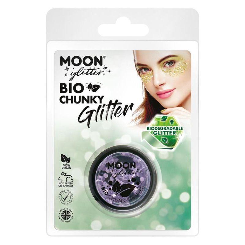 Moon Glitter Bio Chunky Glitter Lilac Smiffys Moon Creations 21167