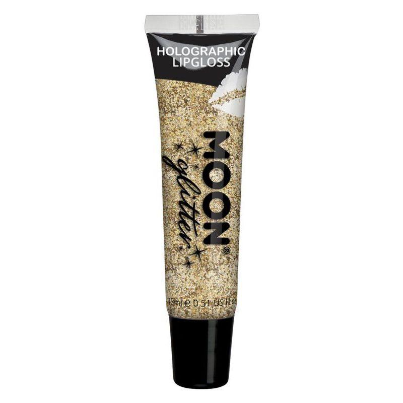 Moon Glitter Holographic Glitter Lipgloss Gold Smiffys Moon Creations 20874