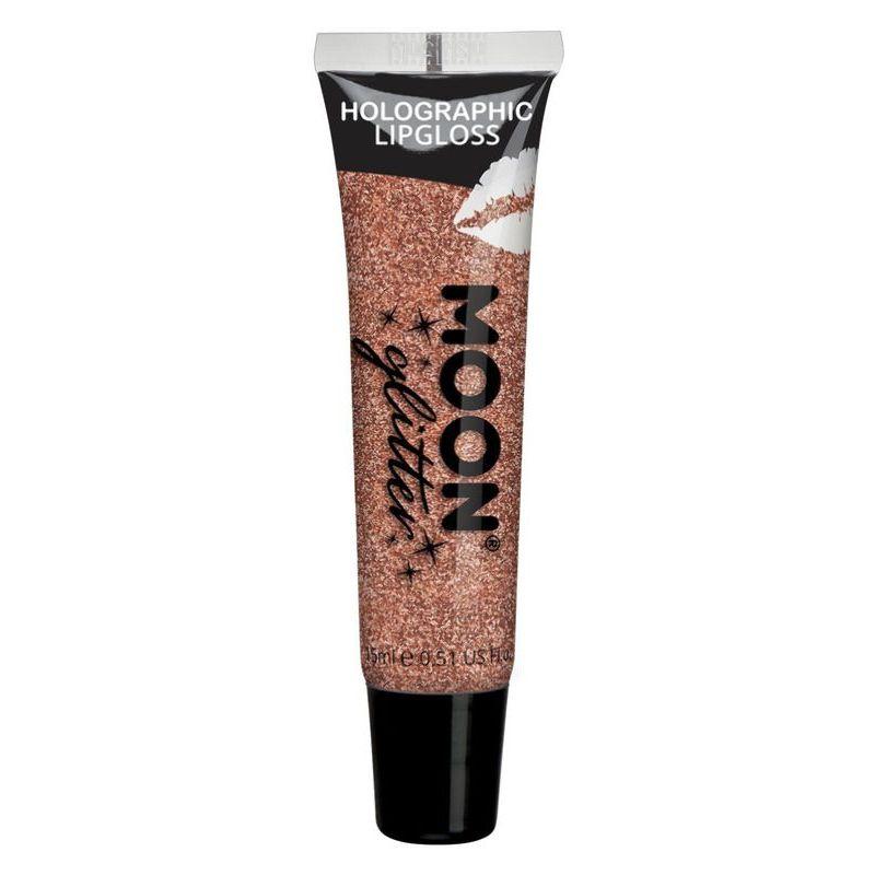 Moon Glitter Holographic Glitter Lipgloss Rose Go Smiffys Moon Creations 21755