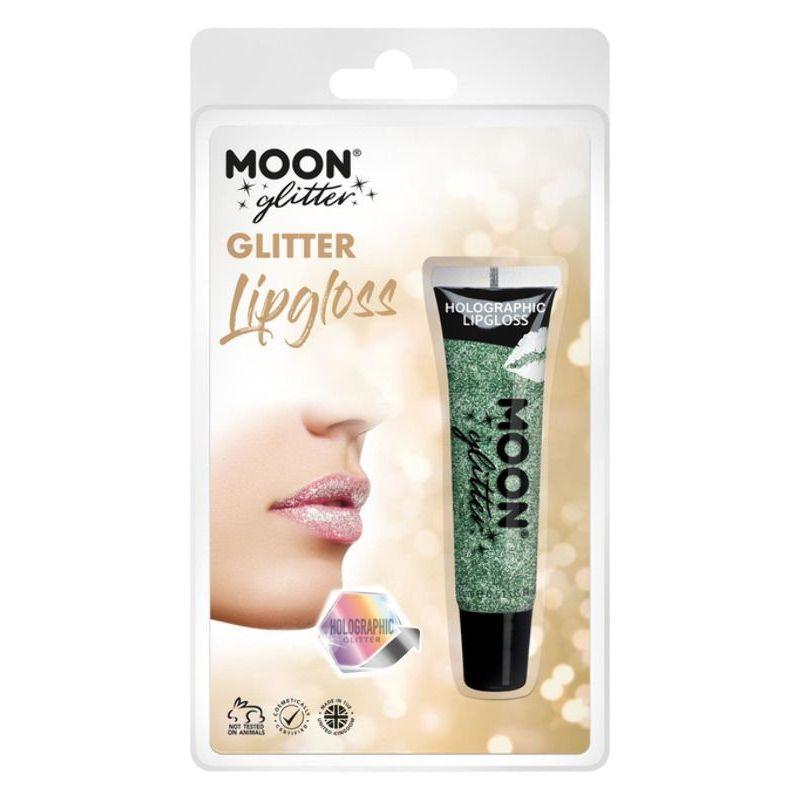 Moon Glitter Holographic Glitter Lipgloss Green Smiffys Moon Creations 20977