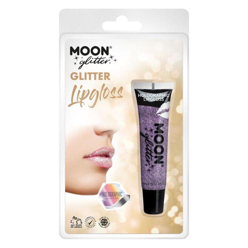 Moon Glitter Holographic Glitter Lipgloss Purple Smiffys Moon Creations 21535