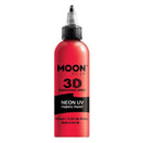 Moon Glow Neon UV Intense Fabric Paint Red Smiffys Moon Creations 21653