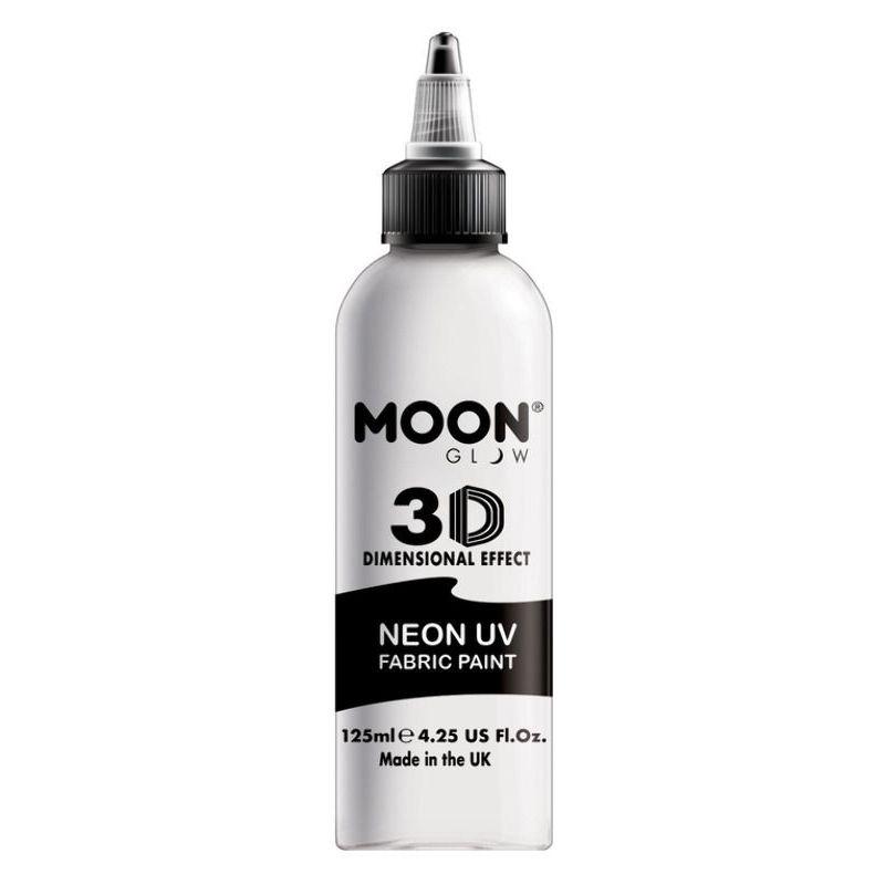 Moon Glow Neon UV Intense Fabric Paint White Smiffys Moon Creations 21956