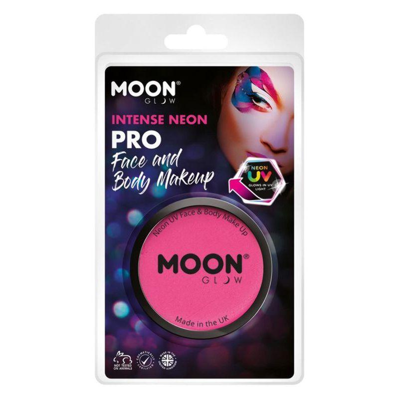 Moon Glow Pro Intense Neon UV Cake Pot Hot Pink Smiffys Moon Creations 21122