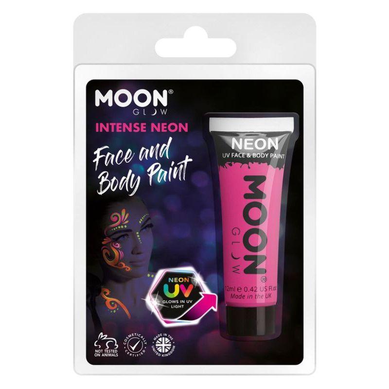 Moon Glow Intense Neon UV Face Paint Hot Pink Smiffys Moon Creations 21125