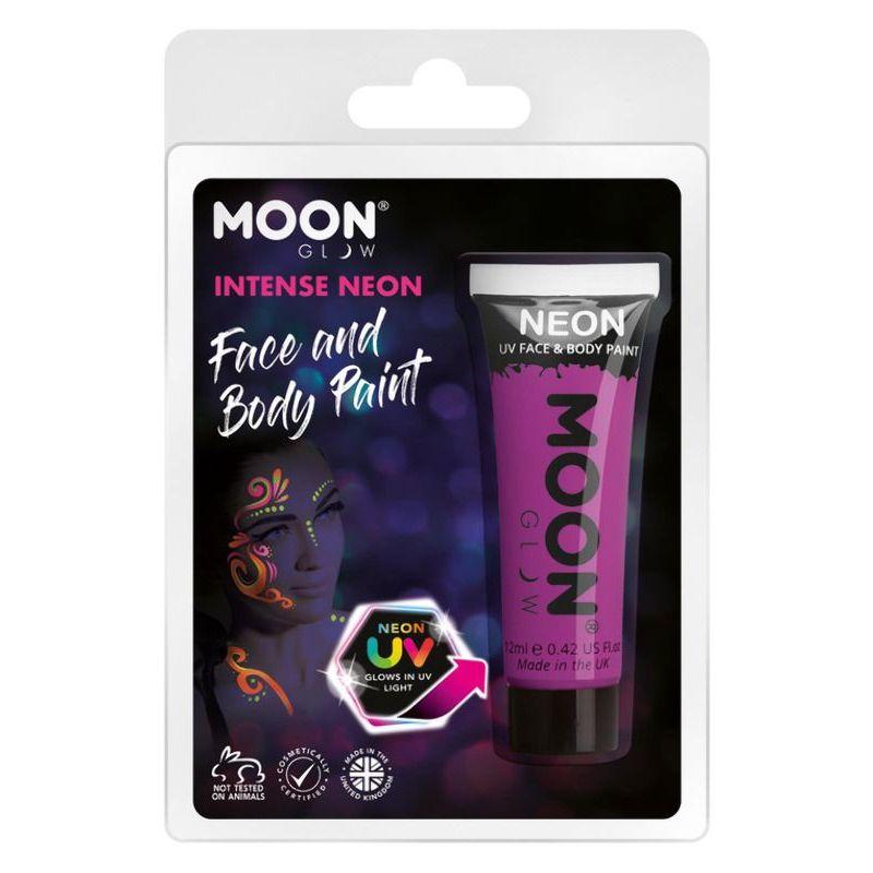 Moon Glow Intense Neon UV Face Paint Purple Smiffys Moon Creations 21547