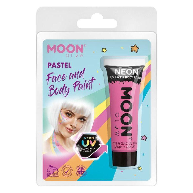 Moon Glow Pastel Neon UV Face Paint Pastel Pink Smiffys Moon Creations 21432