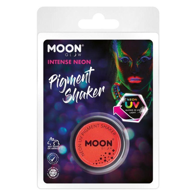 Moon Glow Intense Neon UV Pigment Shakers Red Smiffys Moon Creations 21654