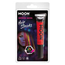 Moon Glow Intense Neon UV Hair Streaks Red Smiffys Moon Creations 21664