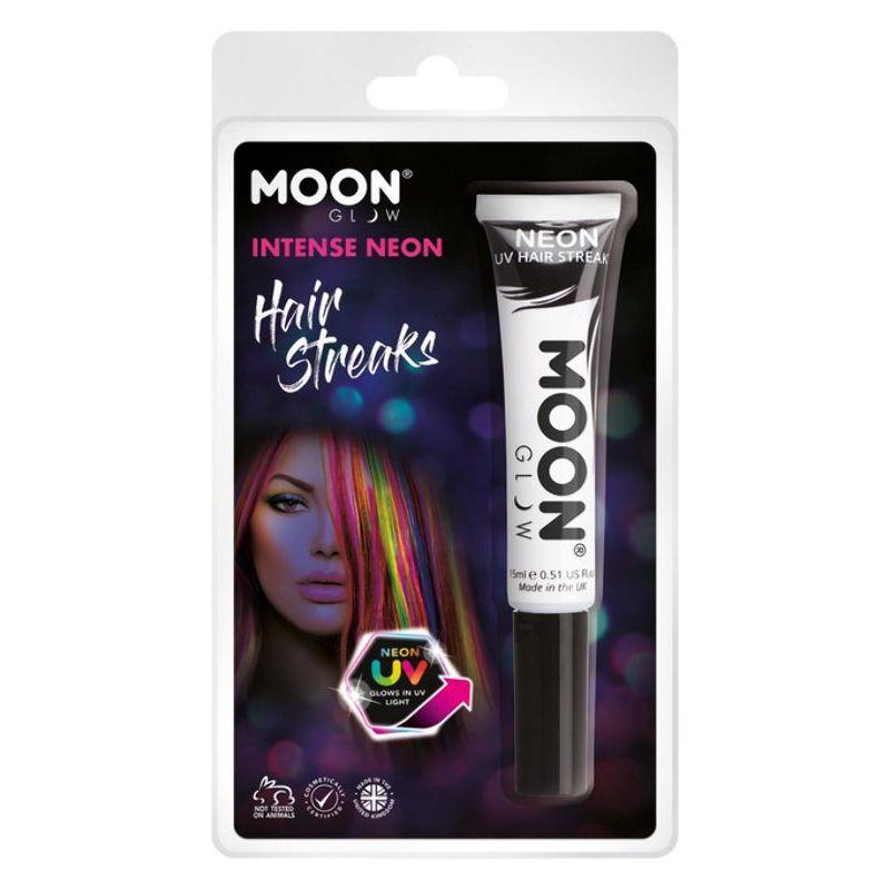 Moon Glow Intense Neon UV Hair Streaks White Smiffys Moon Creations 21962