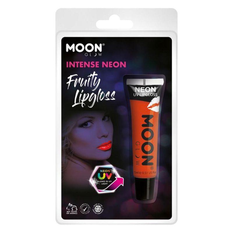 Moon Glow Intense Neon UV Fruity Lipgloss Orange Smiffys Moon Creations 21306