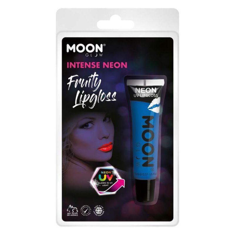 Moon Glow Intense Neon UV Fruity Lipgloss Blue Smiffys moon glow 20666